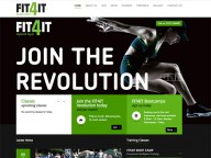 Website for Fit4It Hybrid Gym