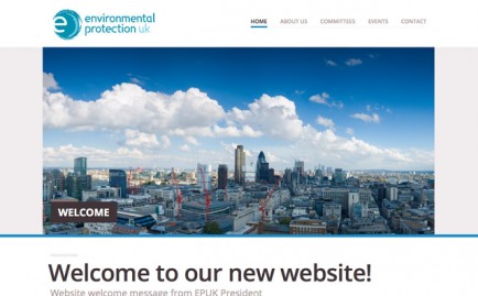 Website for Environmental Protection UK