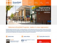 Website for Dransfield Properties
