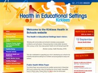 Website for Kirklees Healthy Schools