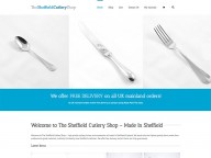 Website for The Sheffield Cutlery Shop